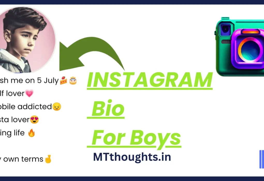 instagram bio for boys